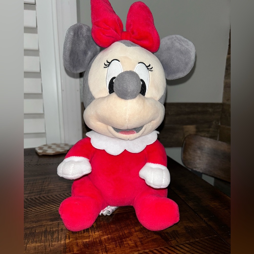 EUC Disney Parks Baby Minnie plush